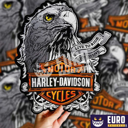 parche harley davidson live to ride